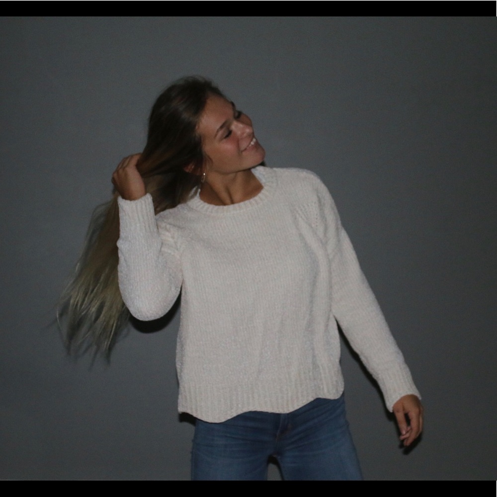 White sweater